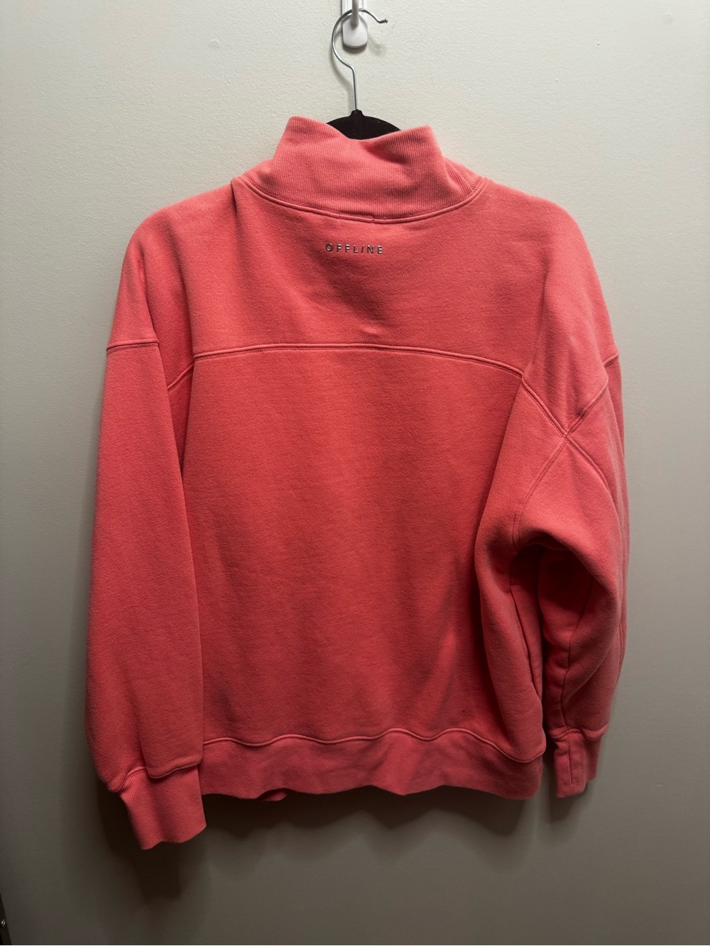 aerie Cloud Fleece oversized Mockneck Sweatshirt - Picture 3 of 3